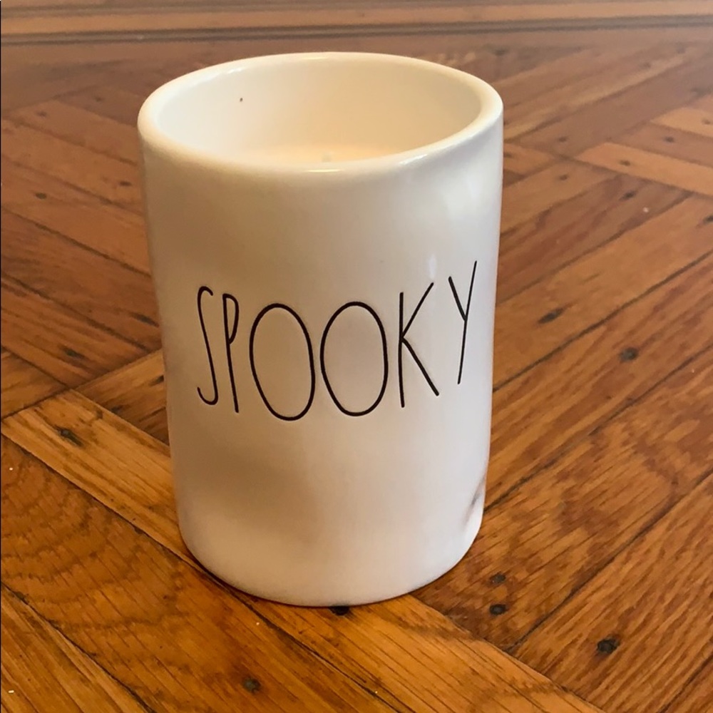 Rae Dunn Spooky Candle